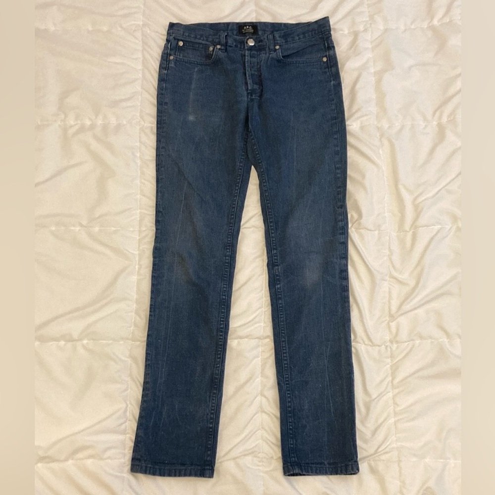 A.P.C. Mens Jeans Petit Standard Jean Droit Etroit Size 29